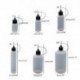 Szín: 20 - 10 db 5ml/10ml/20ml/30ml/50ml/100ml üres tűhegy ragasztós flakon applikátor barkácsolás Quilling eszköz
