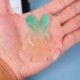 Fehér szín - 1 db húsvéti nyuszi öntőforma tapadásmentes 3D aranyos nyúl epoxigyanta forma szilikon szappan forma