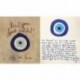 Fém szín: Arany színű - 1 db Lucky Blue Eye nyaklánc Evil Eye medál nyaklánc Turkish Evil Eye védelem és áldás