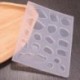 Fehér szín - 1 db karácsonyi fülbevaló medál szilikon forma Női lakberendezési forma