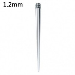 Szín: 1,2 mm-es külső thr - 4 db/2/1 db rozsdamentes acél vezetőrúd (3 cm hosszú) - Piercing nyújtó eszköz menetes