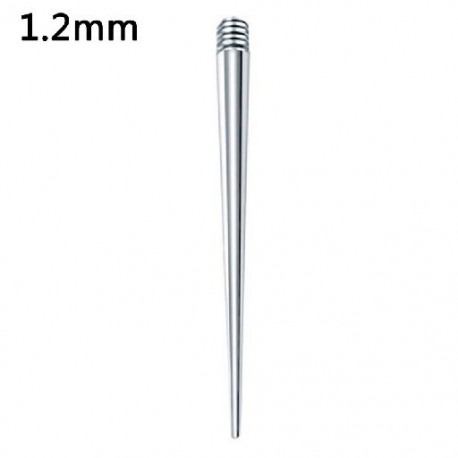 Szín: 1,2 mm-es külső thr - 4 db/2/1 db rozsdamentes acél vezetőrúd (3 cm hosszú) - Piercing nyújtó eszköz menetes