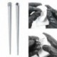 Szín: 1.2MM 1.6MM 2Szett - 4 db/2/1 db rozsdamentes acél vezetőrúd (3 cm hosszú) - Piercing nyújtó eszköz menetes vagy
