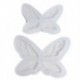 Szín: S - 1 db DIY Butterfly Elf Wings Quicksand szilikon epoxi forma DIY kulcstartó medál forma