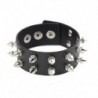 Fém színe: 2 - 1 db Egyedi hegyes karkötő Spike Rivets Punk Gothic Rock Unisex karkötők Női Karkötők Divat Ékszer