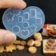 Szín: D - 3 db/ 1 db barkácsoló kézműves öntő sütőeszköz mini élelmiszer desszert kristály epoxigyanta forma torta