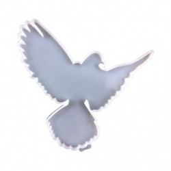Szín: T-1 - 4 db/1 db Flying Bird sorozat falra akasztható kulcstartó forma szilikon epoxigyanta formák barkácsolás medál