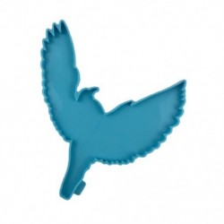 Szín: BL-3 - 4 db/1 db Flying Bird sorozat falra akasztható kulcstartó forma szilikon epoxigyanta formák barkácsolás