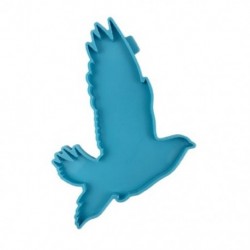 Szín: BL-4 - 4 db/1 db Flying Bird sorozat falra akasztható kulcstartó forma szilikon epoxigyanta formák barkácsolás