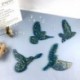 Szín: BL-2 - 4 db/1 db Flying Bird sorozat falra akasztható kulcstartó forma szilikon epoxigyanta formák barkácsolás