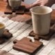 Fehér szín - 1 db kézzel készített puzzle alátét UV epoxigyanta forma csésze szőnyeg bögre alátét szilikon forma