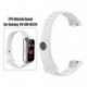 Fekete szín - Óraszíj Samsung Galaxy Fit SM-R370 szíj csuklópánt karkötő TPE csere óraszíj Galaxy fit SM-R370 szíjhoz
