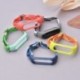 Szín: színes kék - Nylon szíj Xiaomi Mi Band 7 6 5 4 3 szíj színes fonott nylon hurkos csuklópánt csere csuklópánt