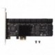 Szín: SA3120J 20 Port - SA3112J PCIE adapter 10/12/16/20 PCI-Express X1 port a SATA 3.0 bővítőkártyához 6 Gbps nagy