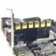 PCI Express Multiplier PCIE 1-6 USB3.0 Riser kártya PCI Express X16 Riser grafikus kártya ETH Bitcoin Miner Mining Hozzáadás