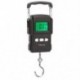 75kg/10g-os mini elektronikus mérleg 50kg/5g digitális kijelzős akasztós horogmérleg mérőszalag horgászpoggyász