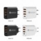 Szín: US Plug White - USB töltő Type C PD20W gyorstöltés 3 USB port QC 3.0 telefontöltő iPhone Xiaomi Samsung okostelefon