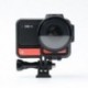 Szín: Border szemüveg - Insta360 One R Dual-Lens Mod kamera lencsevédők Insta 360 R 360 Edition védőburkolathoz,