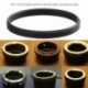 Nagy pontosságú fém M39–M42 csavaros objektívrögzítő adapter M39 lencse M42-hez 39–42 mm adaptergyűrű, fekete