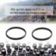 Nagy pontosságú fém M39–M42 csavaros objektívrögzítő adapter M39 lencse M42-hez 39–42 mm adaptergyűrű, fekete