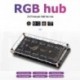 10 portos RGB Fan HUB PC számítógép asztali számítógép 5V 3PIN ARGB bővítő elosztó SATA tápadapter Gigabyte MSI