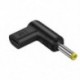 Kábel hossza: 15V - USB C aljzat DC dugasz tápcsatlakozó 5 V 9 V 12 V C típusú DC Jack csatlakozó töltőadapter