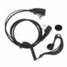 2 PIN-es fülhallgatós fejhallgató PTT MIC 1 m-es fülhorgos walkie-talkie fülhallgató fülhallgató fülhallgató BAOFENG