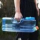 Szín: 10L - 5,5/10 literes kapacitású kemping víztartály kültéri túrázás piknik vizes vödör Hordozható kocka