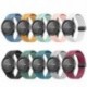Fekete szín - Eredeti szilikon szíj Samsung Watch 5/4 44mm 40mm Watch5 Pro 45mm mágneses csatszíj Galaxy Watch 4 Classic 42