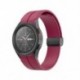 Szín: zöld - Eredeti szilikon szíj Samsung Watch 5/4 44mm 40mm Watch5 Pro 45mm mágneses csatszíj Galaxy Watch 4 Classic 42