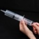 Szín: 100 ml - Fecskendő 100 ml nagy kapacitású fecskendős újrafelhasználható szivattyú tápanyag adagoló tinta