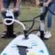 Szín: Légszelep-adapter A - Dupla bemeneti szelep adapter kompresszor lapátlap SUP felfújható szivattyú adapter szabvány