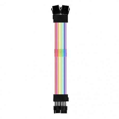 Szín: Dual 8 pin - PSU hosszabbító kábel RGB alaplap hosszabbító ATX 24 PIN, GPU hosszabbító dupla/három tűs 8 PIN PCI
