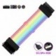 Szín: Dual 8 pin - PSU hosszabbító kábel RGB alaplap hosszabbító ATX 24 PIN, GPU hosszabbító dupla/három tűs 8 PIN PCI