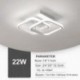 Testszín: C - Modern LED mennyezeti lámpa folyosó erkély folyosó mennyezeti lámpa otthonhoz Nappali Hálószoba Folyosó