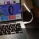 Kibocsátó szín: fehér - Hordozható USB LED lámpa Mini flexibilis LED asztali fény Szemvédő könyves olvasólámpa Power