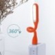 Kibocsátó szín: zöld - Hordozható USB LED lámpa Mini flexibilis LED asztali fény Szemvédő könyves olvasólámpa Power