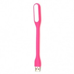 Kibocsátó szín: rózsaszín - Hordozható USB LED lámpa Mini flexibilis LED asztali fény Szemvédő könyves olvasólámpa