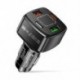 Csatlakozó típusa: fekete - 38 W-os autós töltő USB Type C PD 4 portos QC 3.0 gyorstöltés iphone 13 12 Pro Max Xiaomi