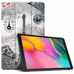 Szín: 04 - Samsung Galaxy Tab A7 Lite 8.7 SM-T220 T225 táblagéphez Összecsukható állvány védőburkolat 2021 Új tok