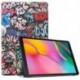 Szín: 04 - Samsung Galaxy Tab A7 Lite 8.7 SM-T220 T225 táblagéphez Összecsukható állvány védőburkolat 2021 Új tok