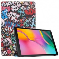 Szín: 09 - Samsung Galaxy Tab A7 Lite 8.7 SM-T220 T225 táblagéphez Összecsukható állvány védőburkolat 2021 Új tok