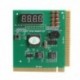4 számjegyű LCD-kijelzős PC-elemző diagnosztikai kártya alaplap-post teszter ISA PCI-buszhoz Mian Board Detect alaplap