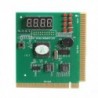 4 számjegyű LCD-kijelzős PC-elemző diagnosztikai kártya alaplap-post teszter ISA PCI-buszhoz Mian Board Detect alaplap