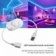 Szín: C 5V Touch Dimmer - DC5V szabályozható USB gomb kézi LED fényerőszabályzó érintőkapcsoló LED szalagfényhez 1