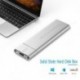 Szín: ezüst USB A - USBC - USB 3.1 Type-C M.2 NVMe SSD-ház 10Gbps M-Key PCI-E szilárdtestlemez-tok HDD-tok USB3.1-M.2 NVMe