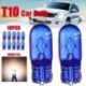 10db autó T10 W5W 194 hideg fehér 5W 8000K XENON halogén izzó