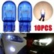 10db autó T10 W5W 194 hideg fehér 5W 8000K XENON halogén izzó