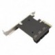 SATA PCIe Adapter 6 SATA 3.0 - PCI Express x4 bővítőkártya SATA III - PCI-E 3.0 X4 vezérlő HDD-hez ASMedia ASM1166
