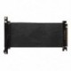 Szín: 30 cm - PCIe 3.0 16X grafikus kártya hosszabbító kábel 90 fokos PCI-E Express X16 felszálló kártya adapter